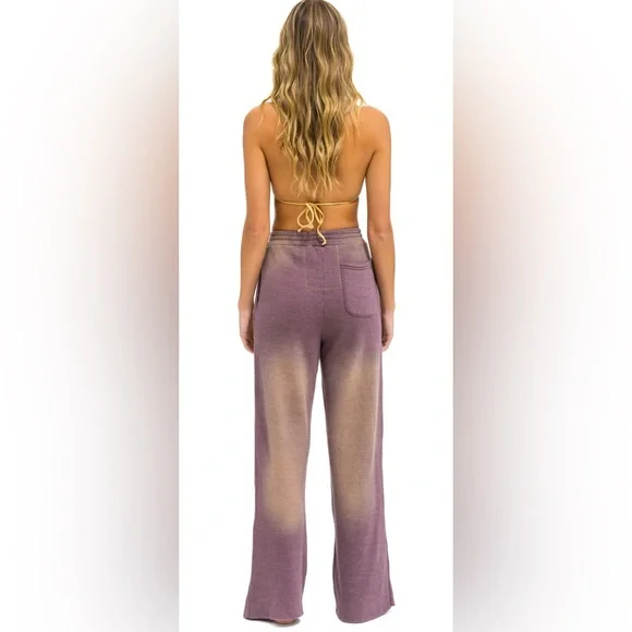 AVIATOR NATION 3D WIDE LEG POCKET SWEATPANTS - Picture 3 of 13